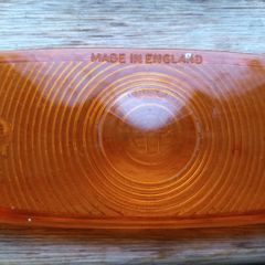Amber lens for classic car
