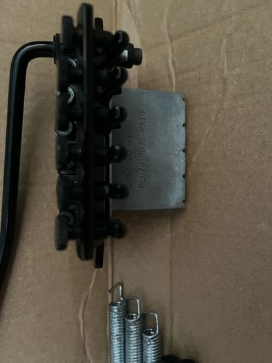 Jackson Floyd Rose JT 580 low profile double locking tremolo bridge original made in Japan