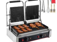 main image for ad BRAND NEW Electric Contact Grill Griddle Panini Press Grill Non-Stick for Commercial Cooking