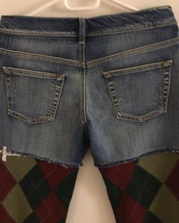 2B funky three quarter length jeans 30 inch waist and full length waist to hem is 31 inches new with tags made in Greece FREE STANDARD POSTAGE INCLUDED