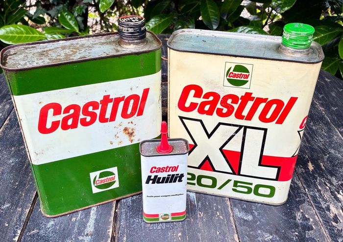 Castrol Oil Tin Collection