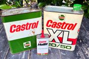 Castrol Oil Tin Collection