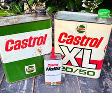 Castrol Oil Tin Collection