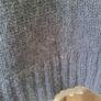 Made in Italy grey cape turtleneck jumper Image 6