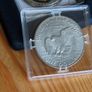 JFK cased coin set of 36 Eisenhower Ike Dollar coins Image 3