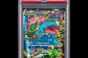Venusaur EX XY123 PSA 4 VG-EX Graded Promo Red &amp; Blue Collection Pokemon Card