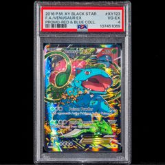 Venusaur EX XY123 PSA 4 VG-EX Graded Promo Red & Blue Collection Pokemon Card