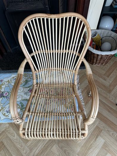 Jysk rattan armchair