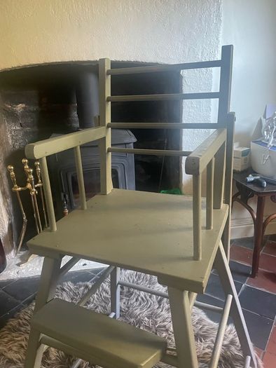 Vintage high chair