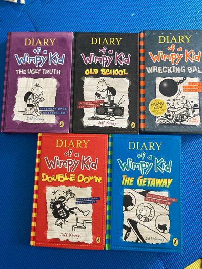 Diary of a wimpy kid books