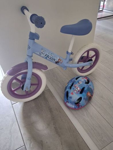 Frozen balance bike