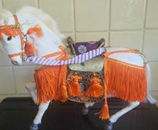 Papier Mache Japanese horse