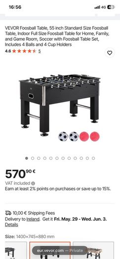 football table