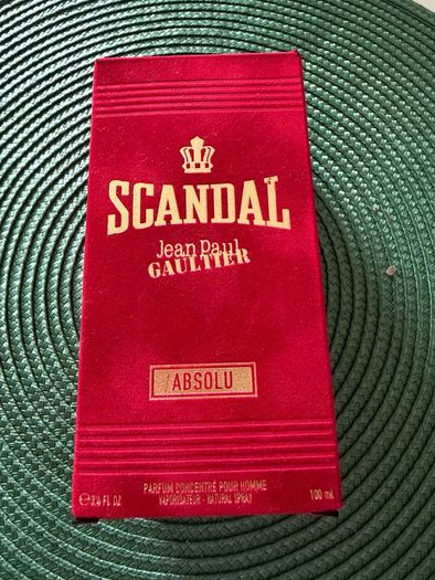 JPG Scandal Absolu 100ml parfum for him