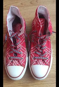 Rare Limited Edition (PRODUCT) RED Converse Size UK 6