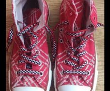 Rare Limited Edition (PRODUCT) RED Converse Size UK 6