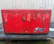 Vintage snap-on tool chest,