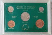 1967 Irish Coin set in original Slip with Cover