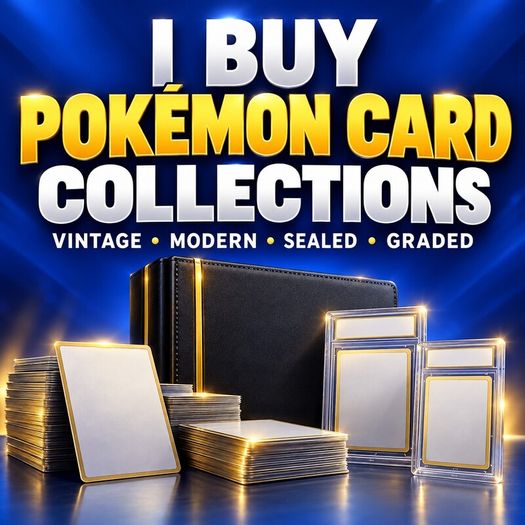 CASH PAID for Pokemon Card Collections. I Buy the Lot