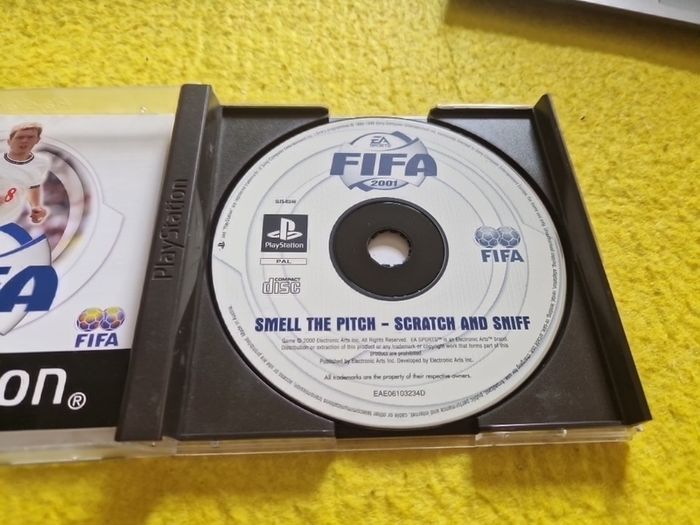 Fifa 2001 PlayStation1 Ps1 PlayStation2 Ps2 games Original