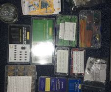 different electronic components