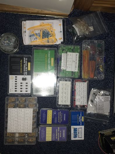 different electronic components