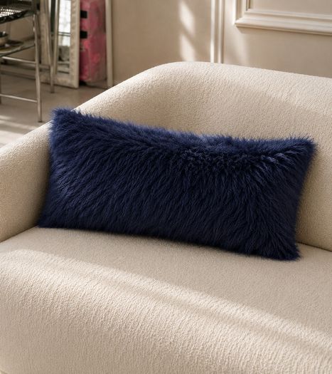 6 Velvet & Faux Fur Cushions Designer Decorative Cushions