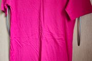 NEW - M&amp;S pink t-shirt dress UK 8
