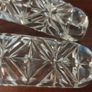 Fabulous Set of Sophisticated Vintage Cut Glass Crystal Salad Servers in Excellent Condition Image 8