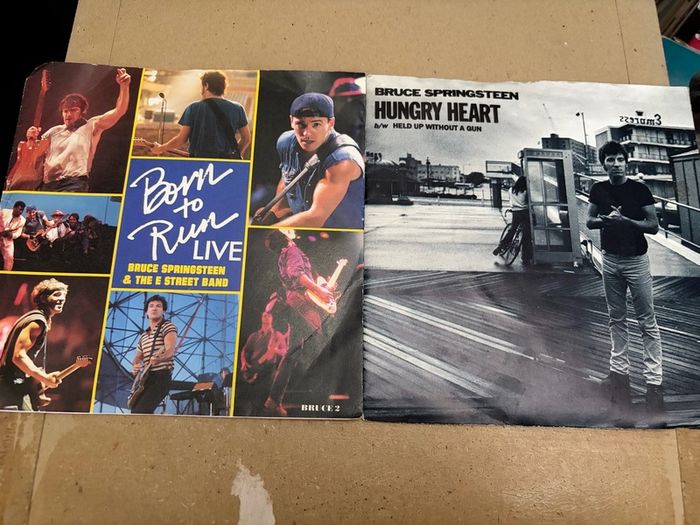 Bruce Springsteen vinyl singles Irish pressing