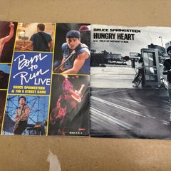 Bruce Springsteen vinyl singles Irish pressing