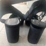 M&S Black suede platform sandals Image 5