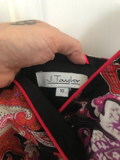 j taylor maxi dress