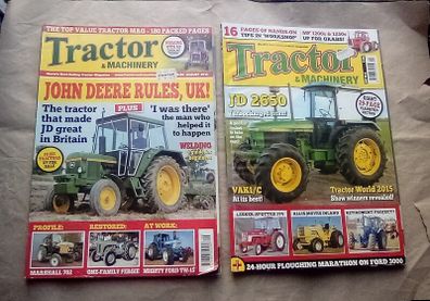 Two John Deere magazines