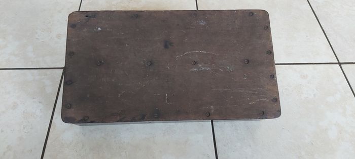 Vintage Wooden Cutlery Carry Box