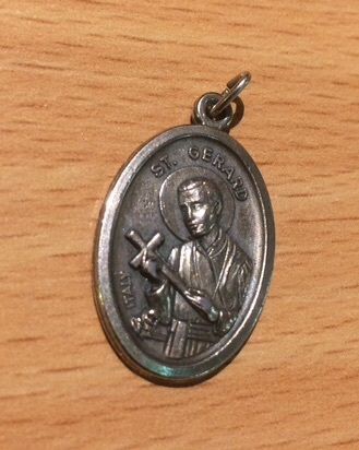 Antique Vintage Saints Medals