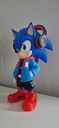 Sonic the Hedgehog Urban Vibes - 3D Fan Art Print (46cm)