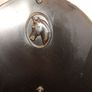 Pair of Metal & Leather Equestrian Candle Holders Image 5