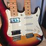 Double neck Antoria Electric Guitar Image 5