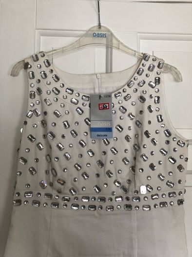 Oasis White Dress