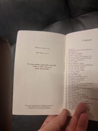 Folk Songs Sung in Ulster