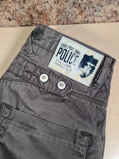 mens POLICE 883 VIALLI engineered jeans curved tapered Size W32 L30
