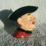 A vintage character mug - man wearing tricorn hat (Staffordshire Character Jugs) Image 3