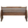 Garden Bench 142 cm Solid Firwood Image 3