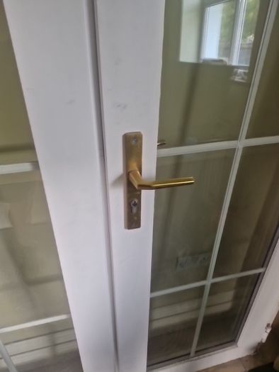 Double patio doors