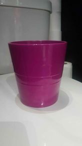 Pink fuksja flower pot new