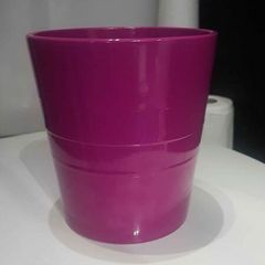 Pink fuksja flower pot new