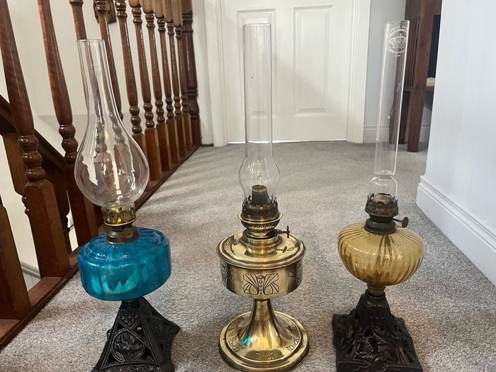 Vintage Oil Lamps