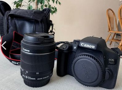 Canon EOS 750D Digital SLR Camera + 18-55 mm Lens + 16GB Memory Card + Waterproof Case