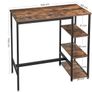 New Dining Table Bar Kitchen + 3 Shelves - FREE P&P Image 4